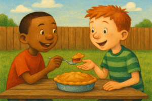 This Story Teaches Kids That First Impressions Can Be Misleading,enemy pie book